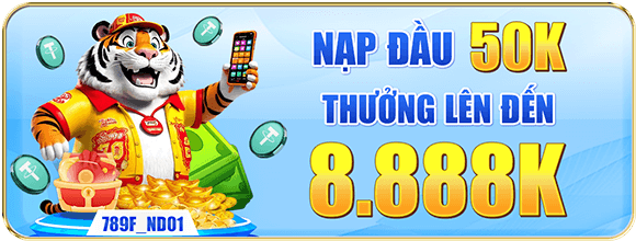789F thưởng nạp đầu 50k